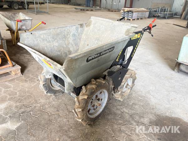 Motorbør Garden Loader Powerdrive med manuelt tip