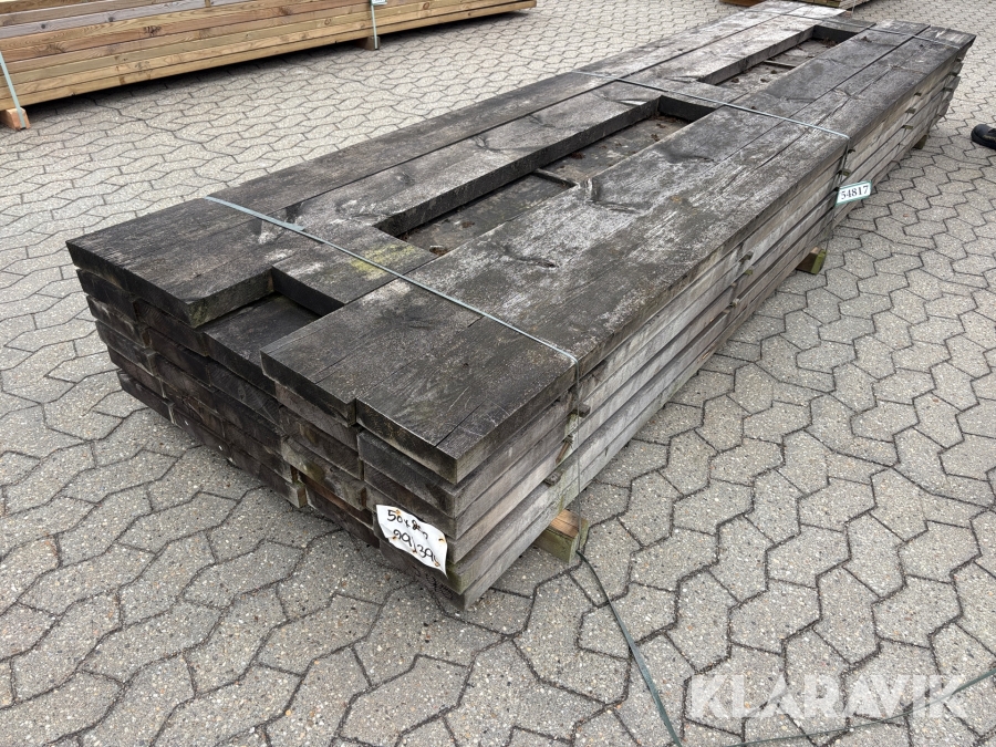Trykimprægneret fyr - 50x200x3900 mm - 29 styk