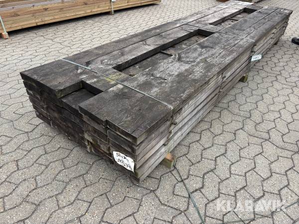 Trykimprægneret fyr - 50x200x3900 mm - 29 styk