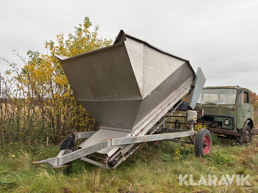 Transportør til grøntsager Haarby  Smedie Hopper