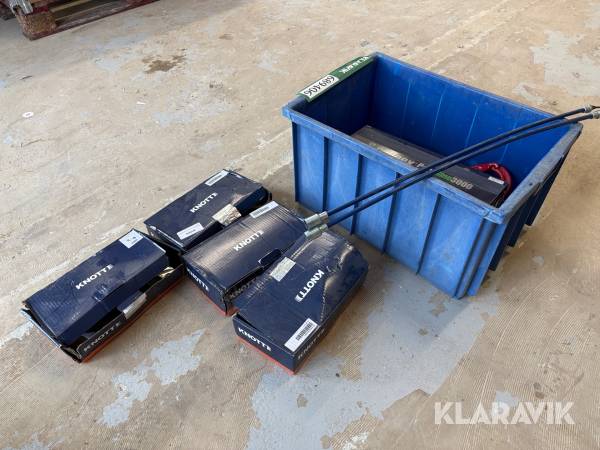 Reservedele til trailer bremsebakker, kabler