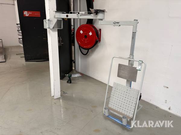 Værkstøjstavle m/knækarm 3 styk AL-vac Two joint swingarm