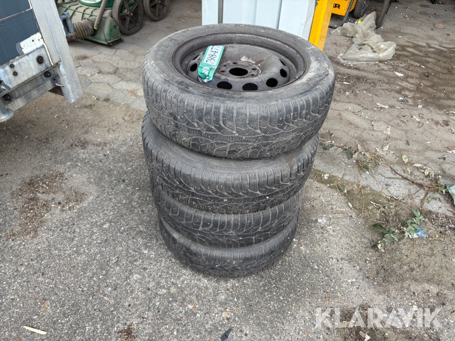 Vinterhjul Kleber Krisalp på stålfælge