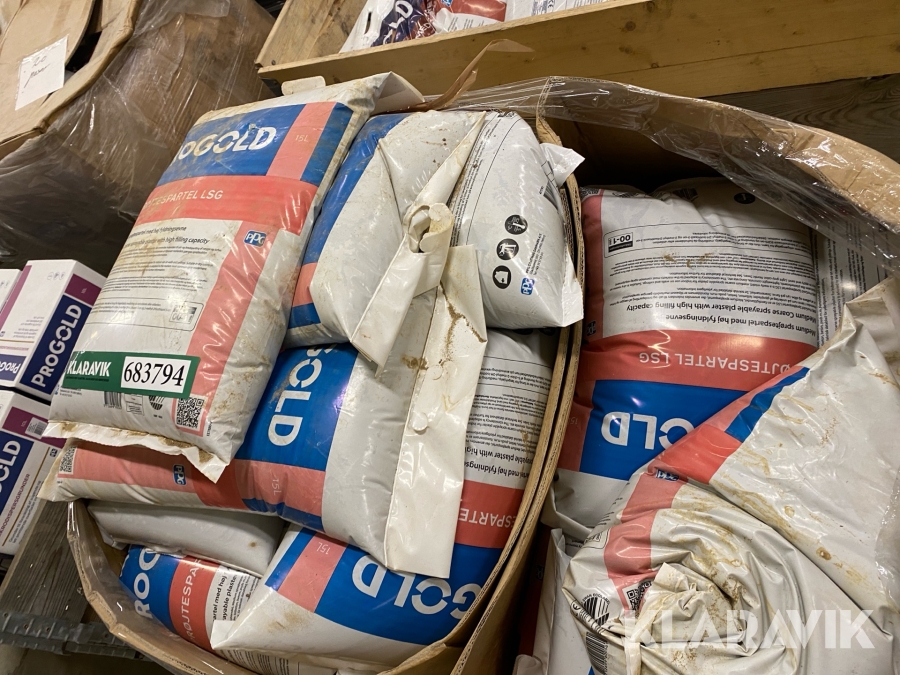 Sprøjte spartel lsg 39stk. Progold 15 liter