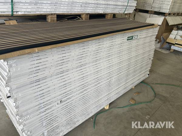 Akustikpaneler Fibrotech Walnut Premium 40 styk