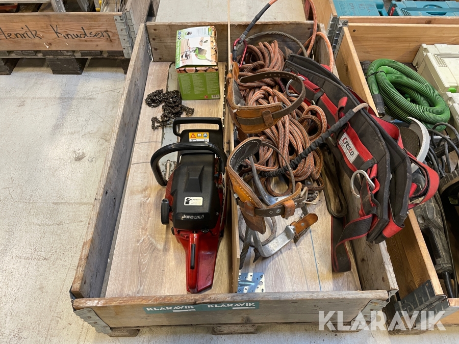 Motorsav og topkaperudstyr Jonsered CS2165