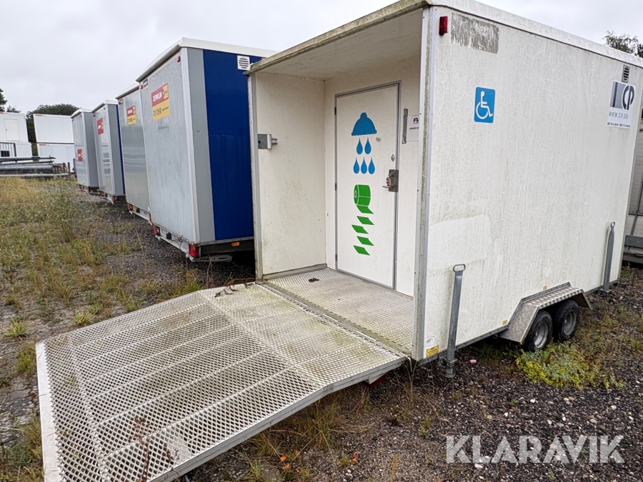 Handicaptoilet Eurowagon trailer