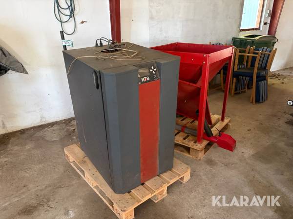 Fuldautomatisk pillefyr RTB 30