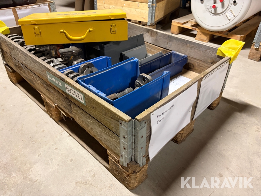 Presmaskine Veiga Pressgun 5 - med presklemmer