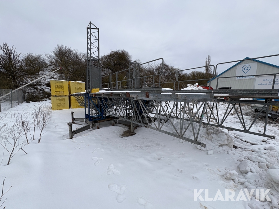 Arbejdsplatform Hunnebeck Scaf 2000 S CE