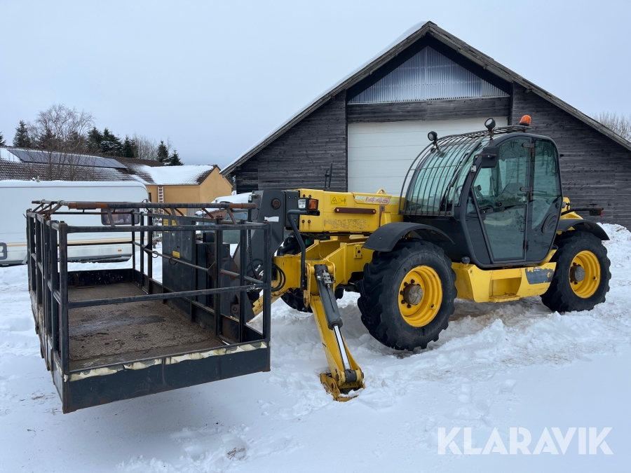 Teleskoplæsser New Holland LM1445 Turbo med mandskabskurv
