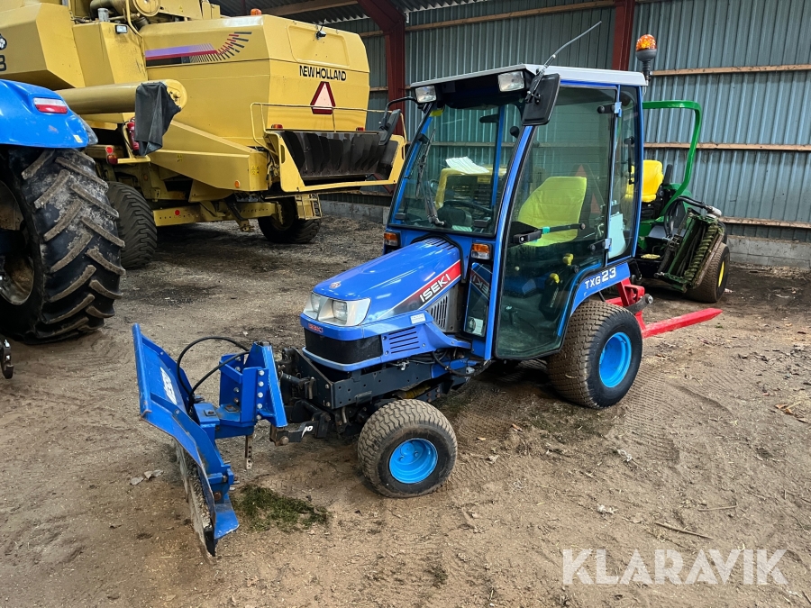 Traktor Iseki TXG23 4x4 med tilbehør