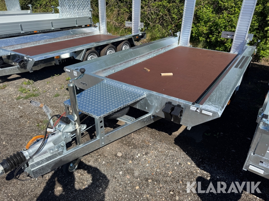 Maskine/bil trailer Martz BAU-3 400/3 S 3,5T