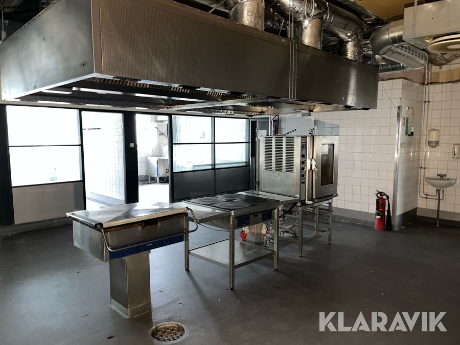 Industri køkken komplet Rational