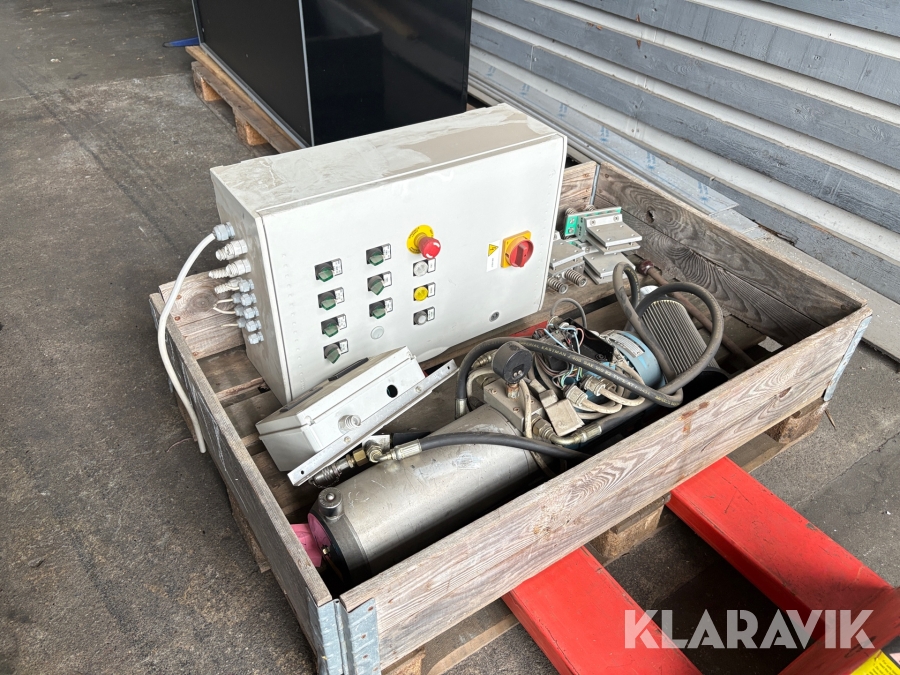 Hydraulisk aggregat med el-styring ASEA A/S MT90L-4F115