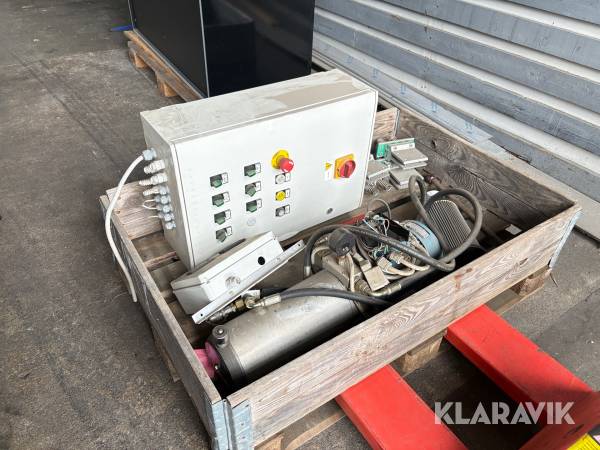 Hydraulisk aggregat med el-styring ASEA A/S MT90L-4F115