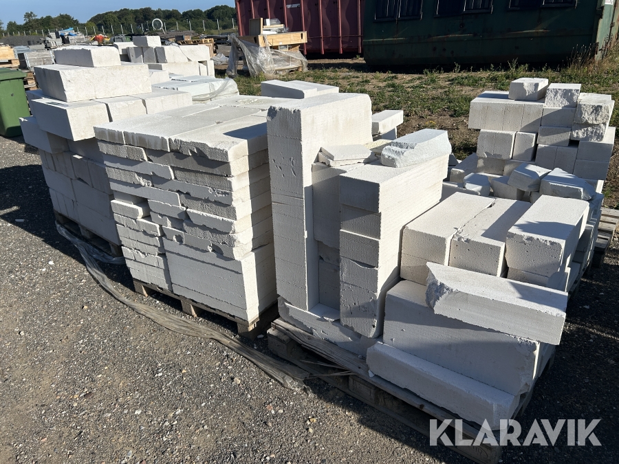 Gasbeton Ytong 10 paller rest/2 sortering