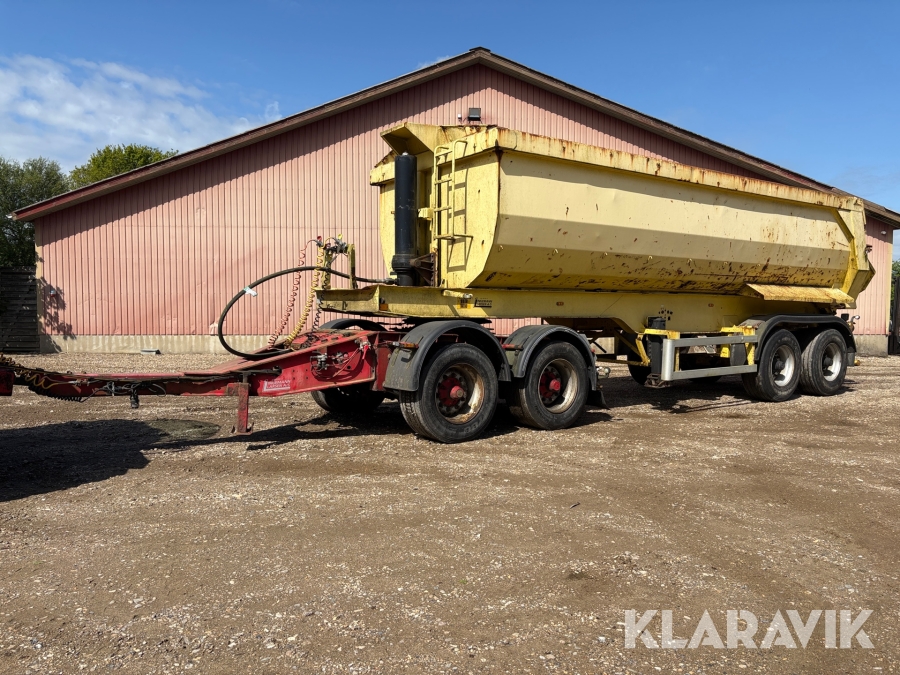 Dolly og tiptrailer Wabco