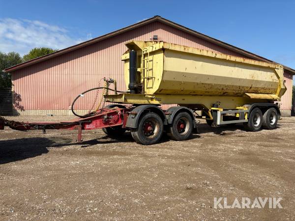 Dolly og tiptrailer Wabco