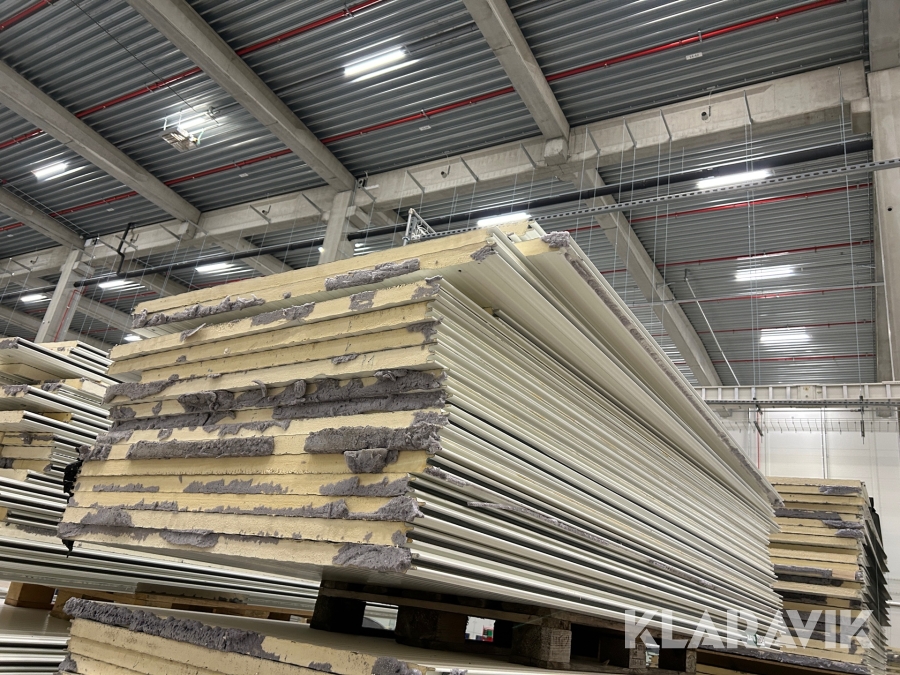 Sandwich paneler, Greve, Klaravik auktioner