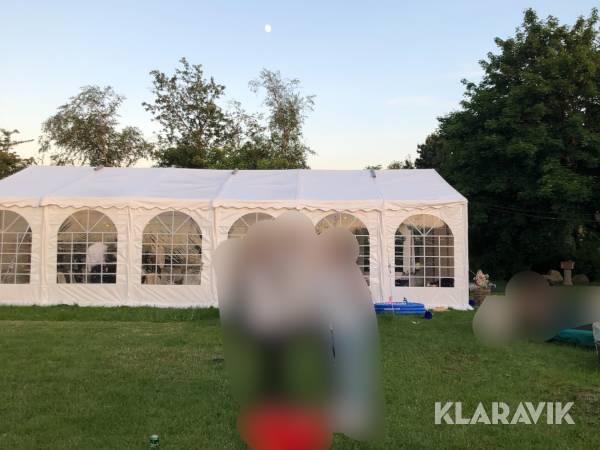 Partytelt Combitelt 8x12 meter med tilbehør