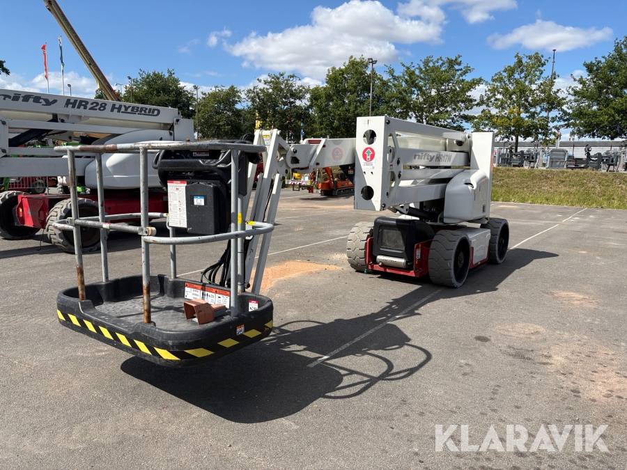 Knækarmsbomlift Nifty HR17 N Hybrid MK3