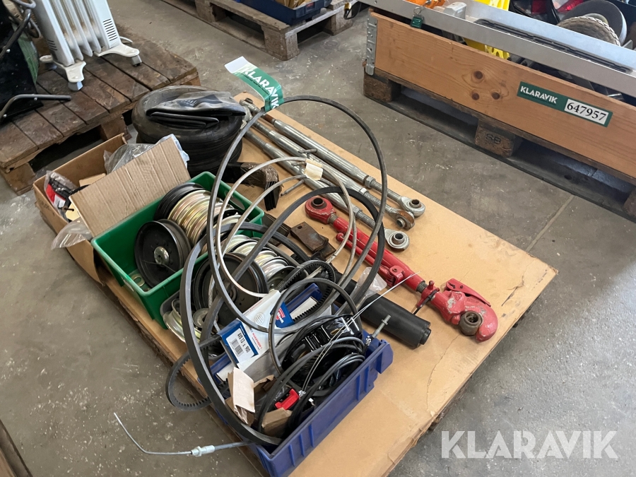 Diverse have/park reservedele