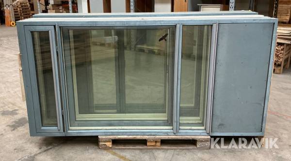 Facadeelment højde 251 cm 15 styk 