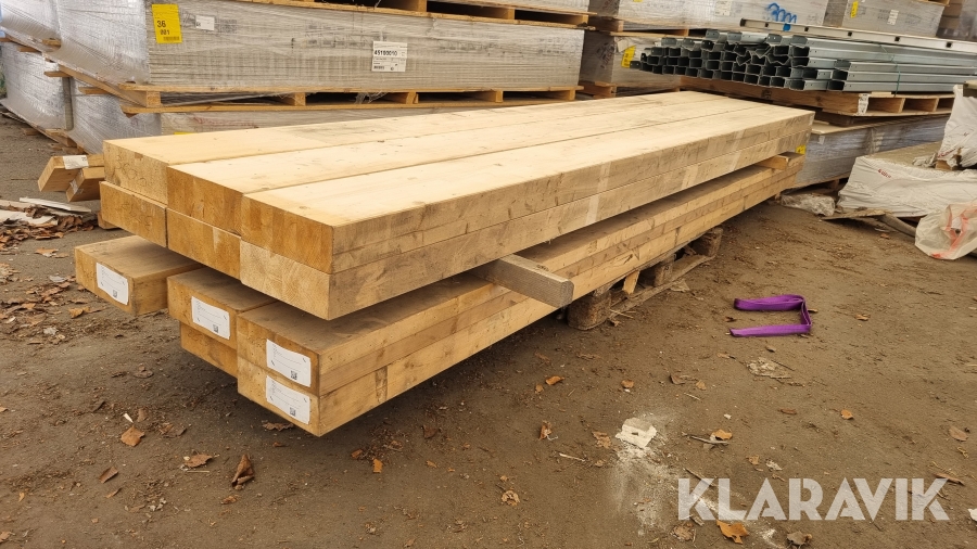 Limtræ GL30C 90x245x3590mm 11 styk