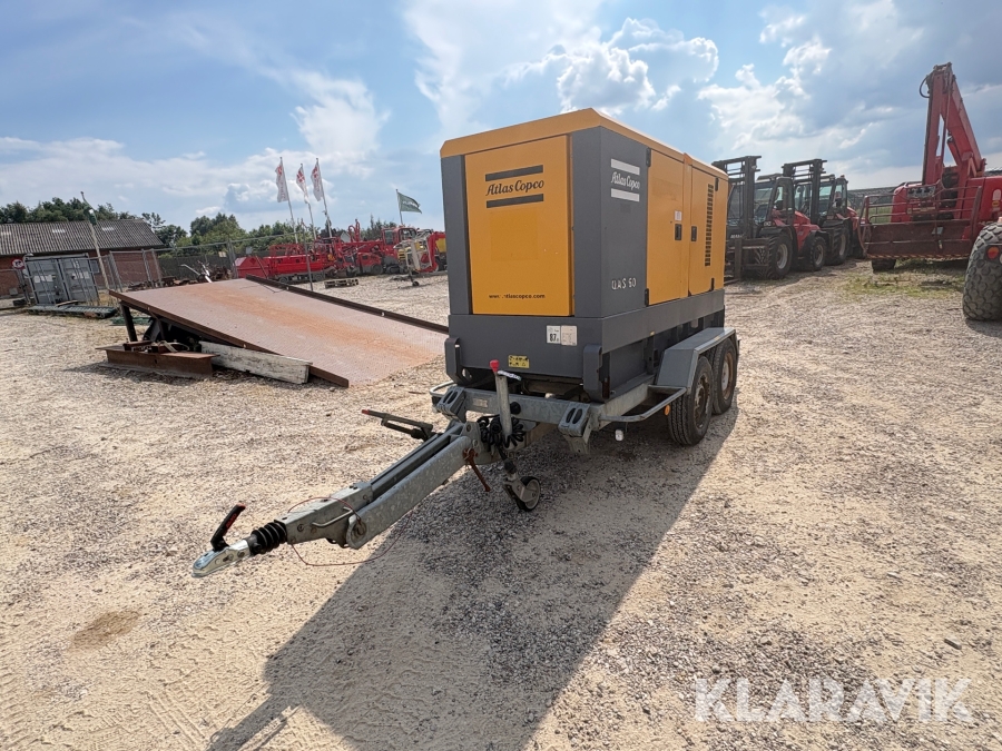 Mobil generator Atlas Copco QAS 60
