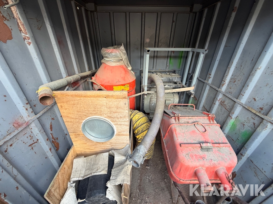 Indblæsningsanlæg til isoleringsmateriale Rietschle SKG 410-2.02 (51) 