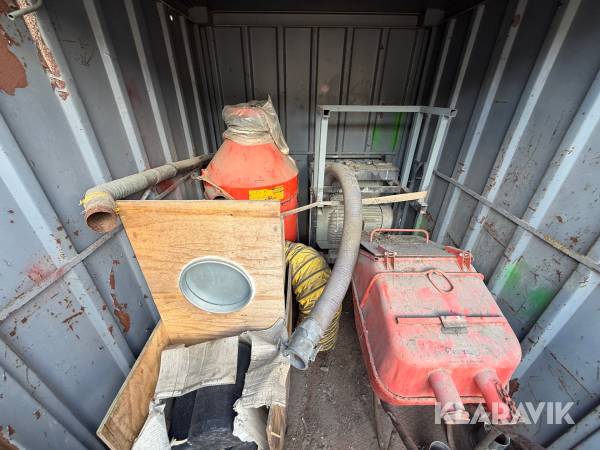 Indblæsningsanlæg til isoleringsmateriale Rietschle SKG 410-2.02 (51) 