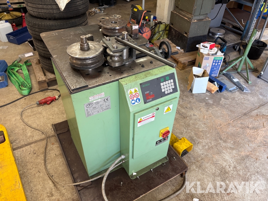 Elektrisk rør- og profilbukkemaskine MEMOLI Sas ETM 60