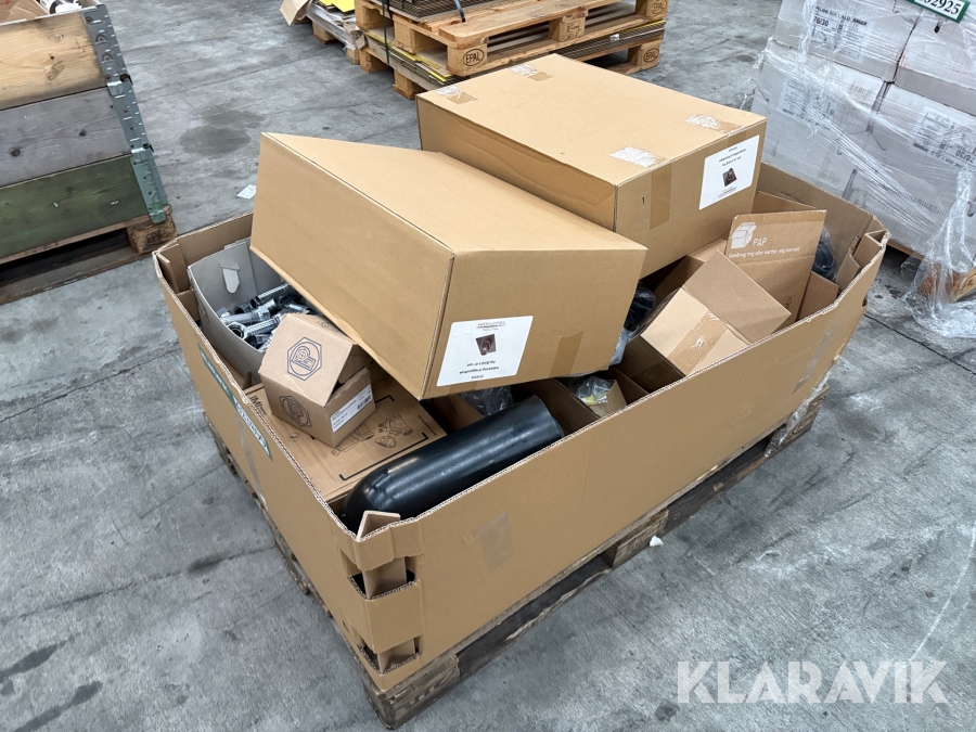 Blandet vvs - vandmålere, fittings, og andet