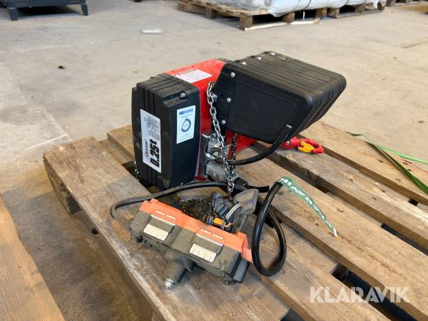 Elektrisk kædetalje Delta DH.O.DEH.002503 250 kg med fjernbetjening