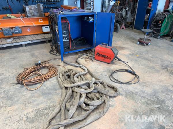Container med svejseværk Kemppi 4000W