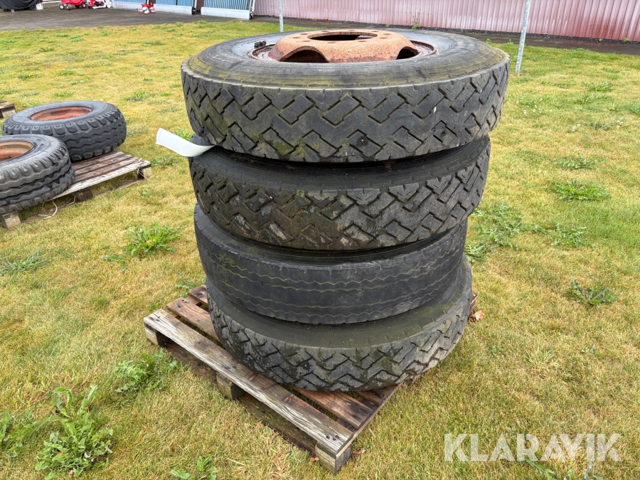 Trækhjul Michelin Radial 4 styk