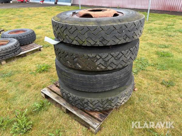 Trækhjul Michelin Radial 4 styk