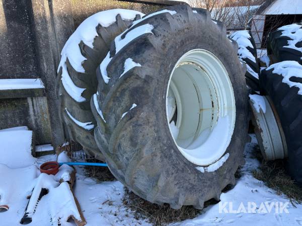 Tvillingehjul 580/70R38 2 styk 