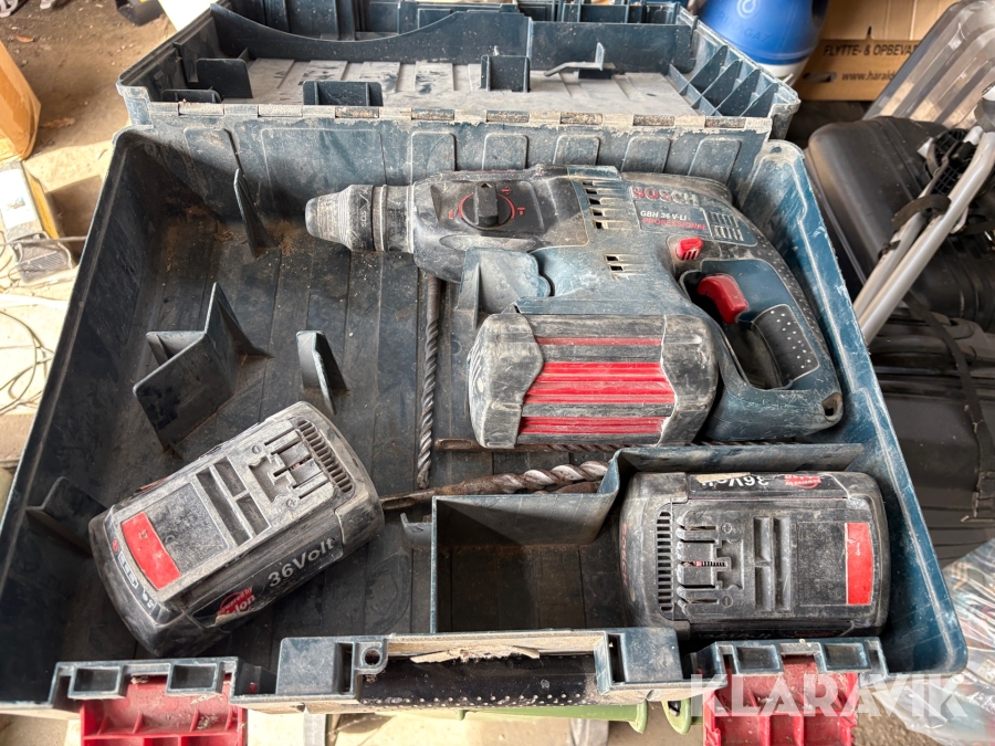 Slagboremaskinen Bosch GBH 36 V-Li