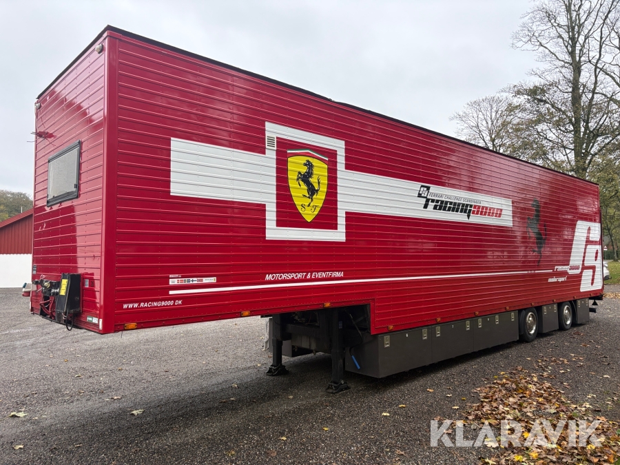 Motorsport trailer zorzi 4 biler