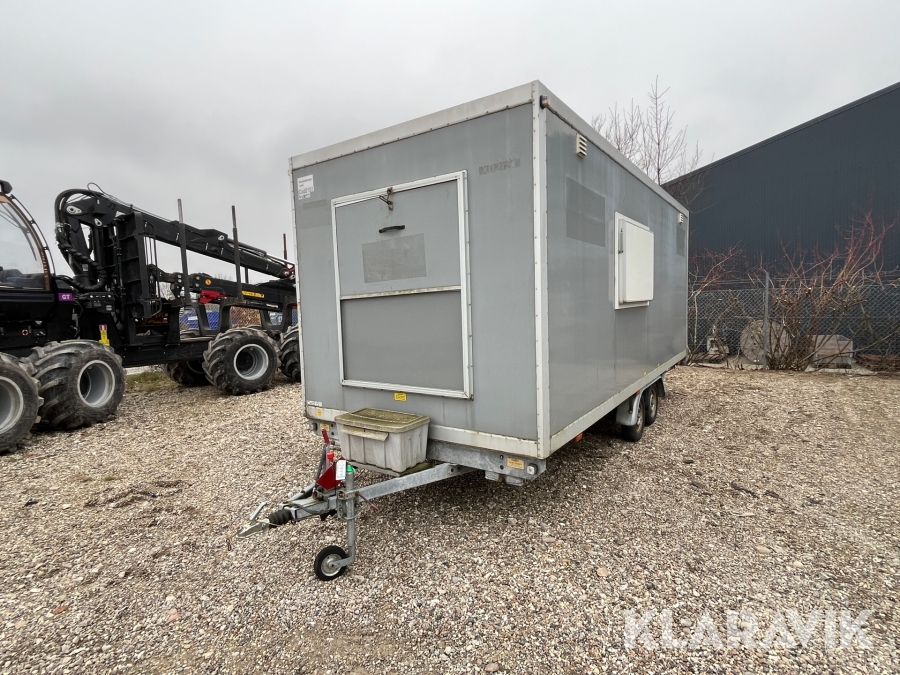 Kontorletvogn med toilet Variant 1301 S4