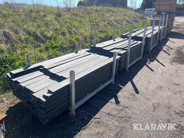 Komposit brædder cirka 450 styk