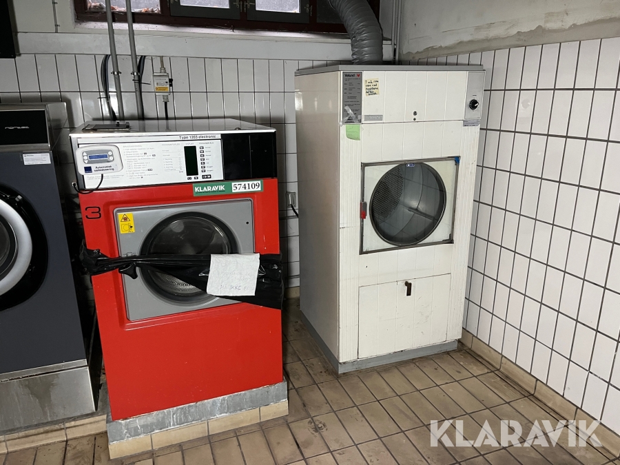 Vaskemaskiner og tørretumblere Miele, Nyborg, Electrolux og Vølund - 4 styk 