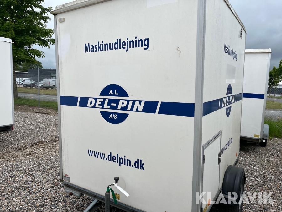 Toilet- og badeskur ScanVogn