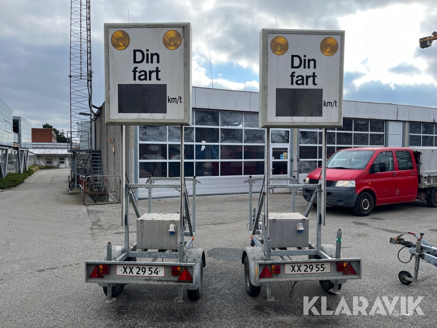 Fartmålere PHV 2 stk 