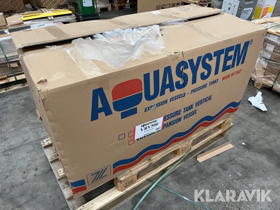 Trykekspansionsbeholder Aquasystem AC VRV500 8 bar