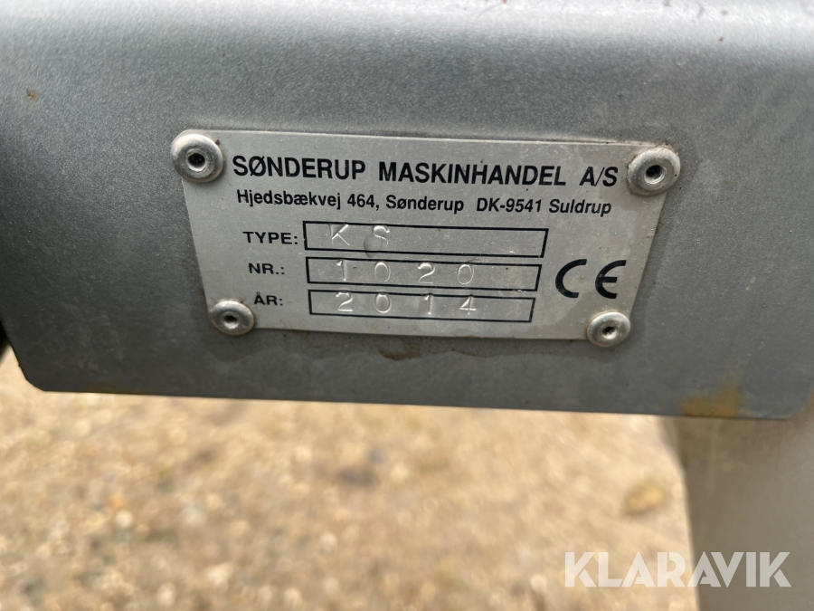 Redskabsbærer Ferrari 328 m kantskærer, Rebild, Klaravik auk