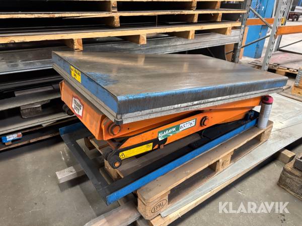 Hæve-sænkebord Trans Lyft TLD 1000 F max 1000 kg