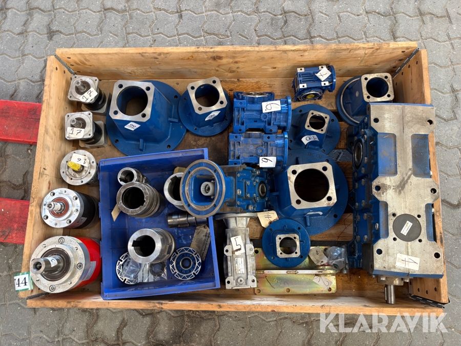 Motorer + Gear assorteret